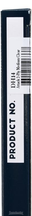 Attack Tone Ridge 2 Clear Drumhead - 14-inch