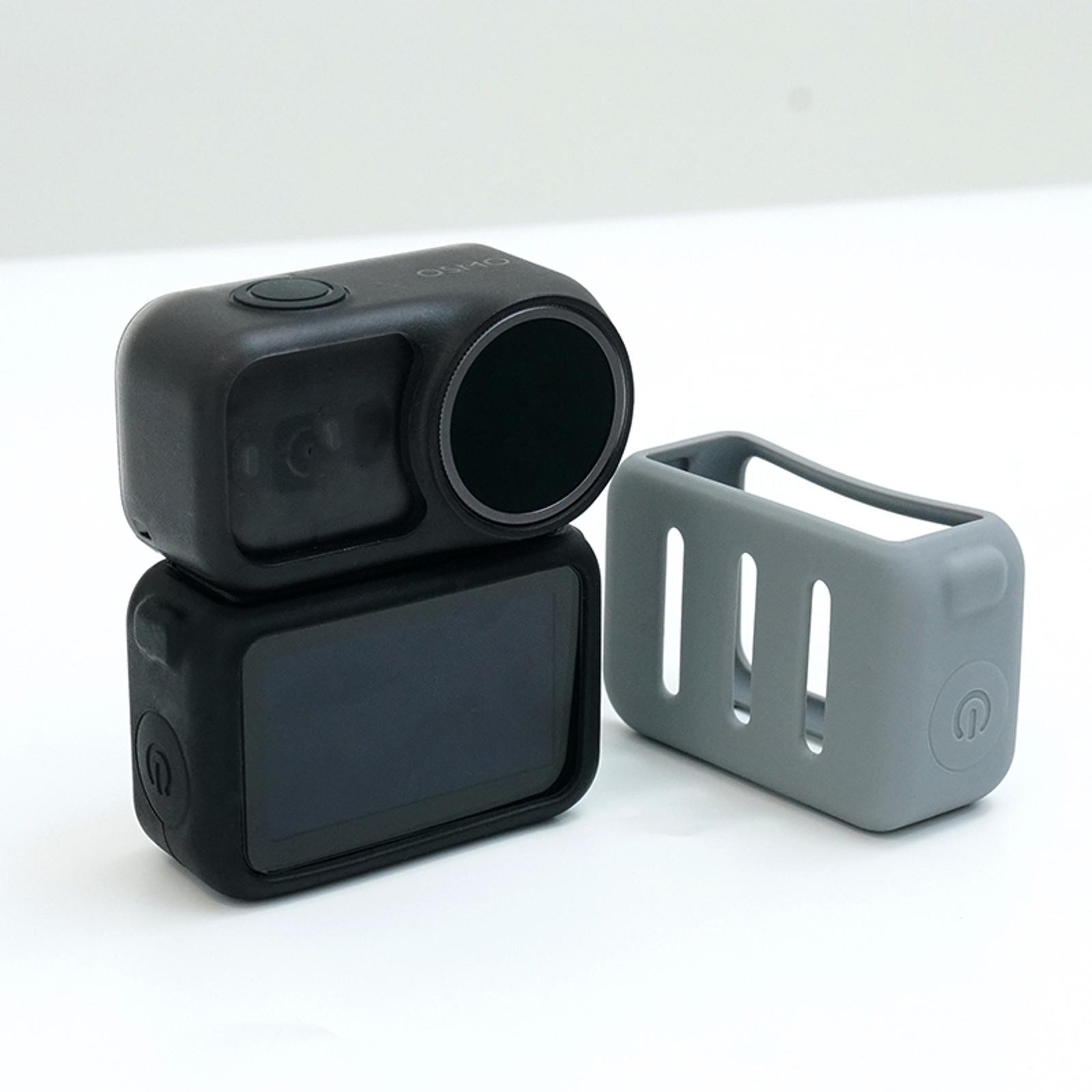 Silicone Sleeve Case for dji osmo nano, Soft Protective Case  Battery Side Open