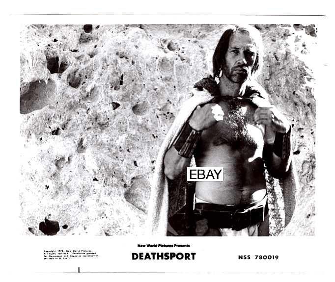 SALE: DEATHSPORT 1978 ORIGINAL SCI-FI MOVIE PHOTO DAVID CARRADINE ROGER CORMAN