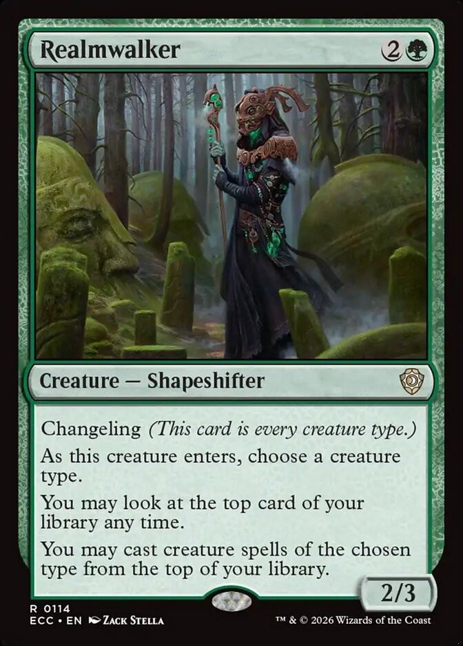 MTG Commander ECL R Realmwalker #0114