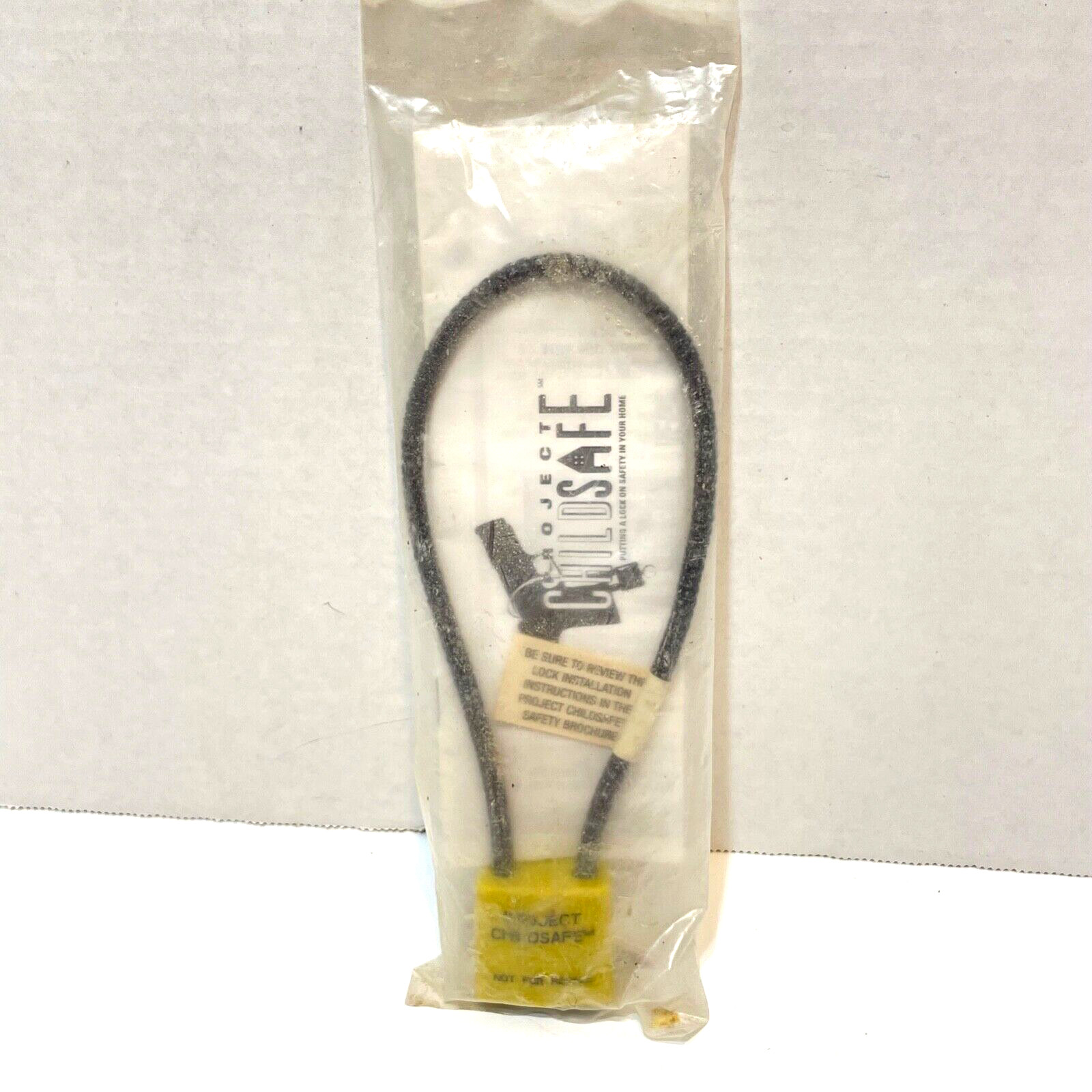 Vintage Project Childsave Gun Lock and Key Unused Sealed