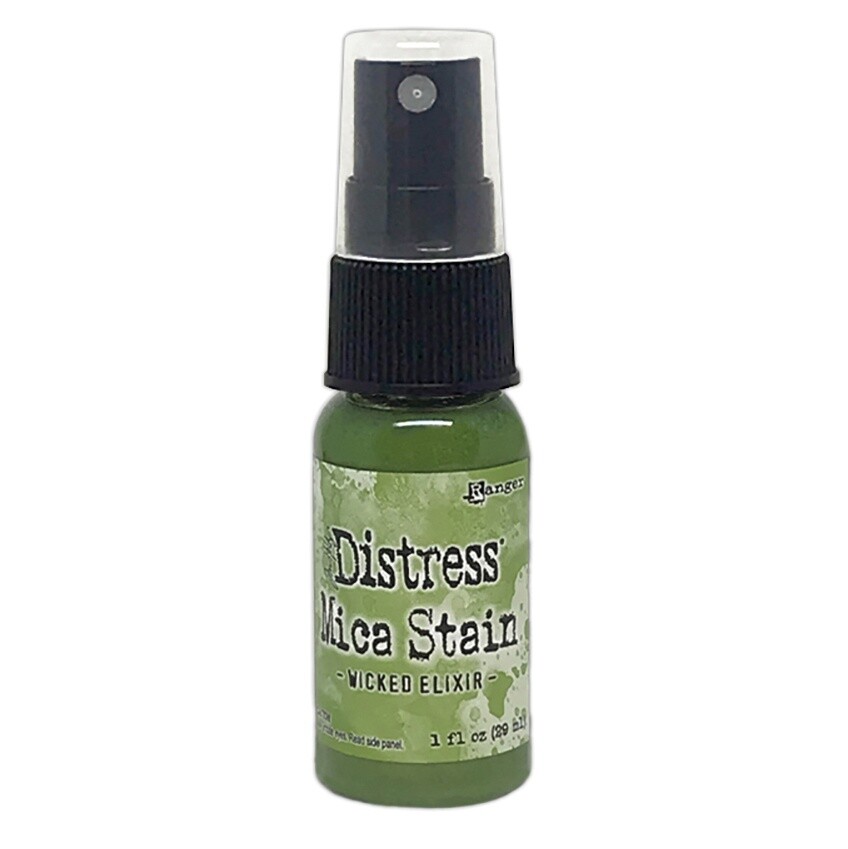 Tim Holtz Distress Mica Stain 1oz-Wicked Elixir