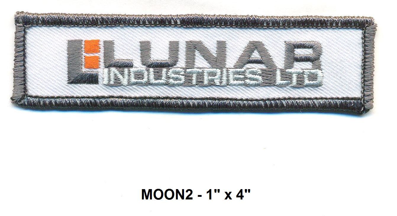 MOON MOVIE LUNAR INDUSTRIES PATCH  - MOON2