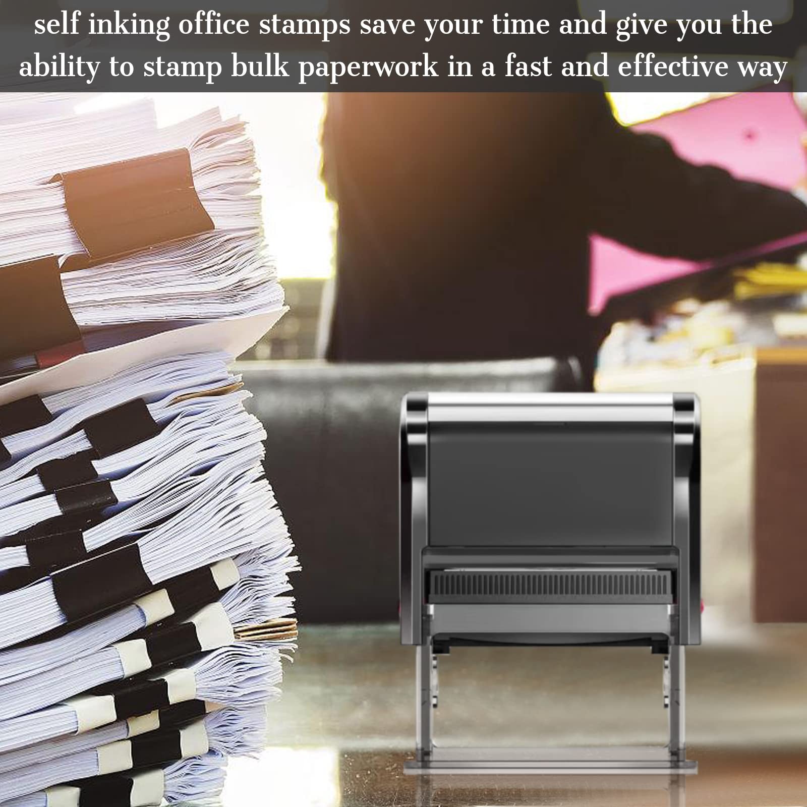 Return to Sender Stamps Office Self Inking Deceased