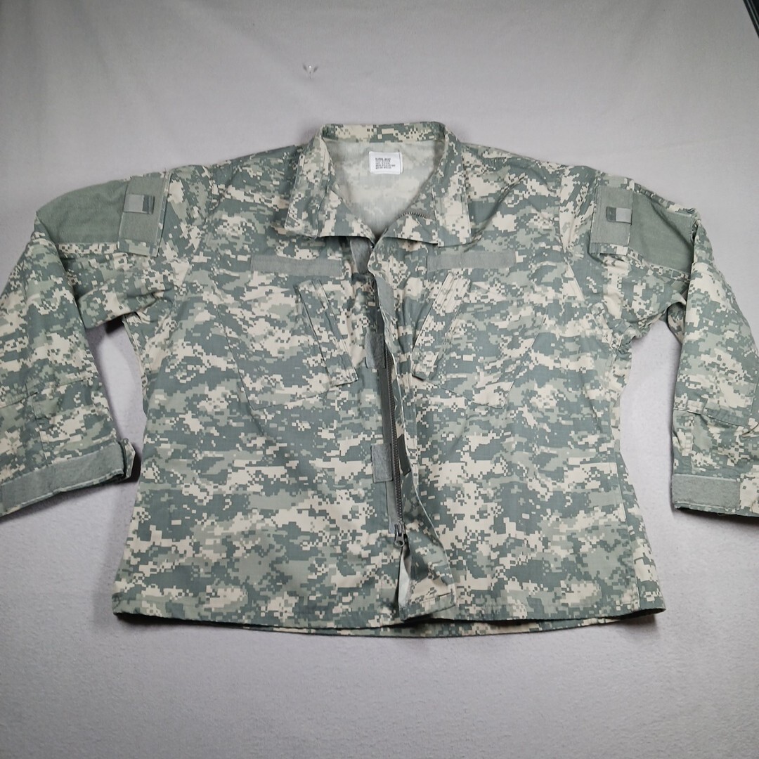 US Army Unicore Digital Camo Coat Combat  XL SHORT 50/50 Cotton/nylon Ripstop