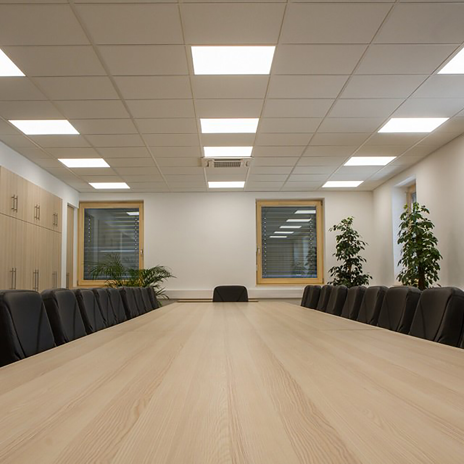2x2 Drop Ceiling Light Fixture, 45W 5000K Recessed Back-Lit LED Flat Panel Light