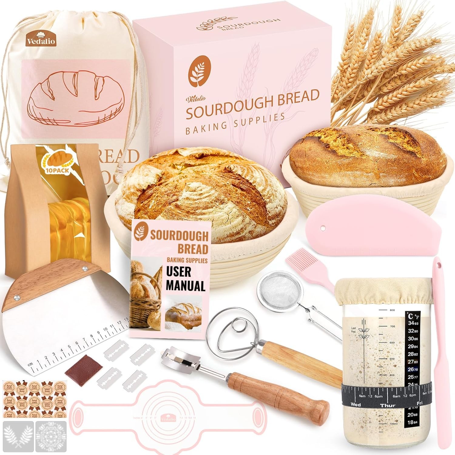 Sourdough Starter Kit Sourdough Bread Baking Supplies Sour Dough Starter Kits