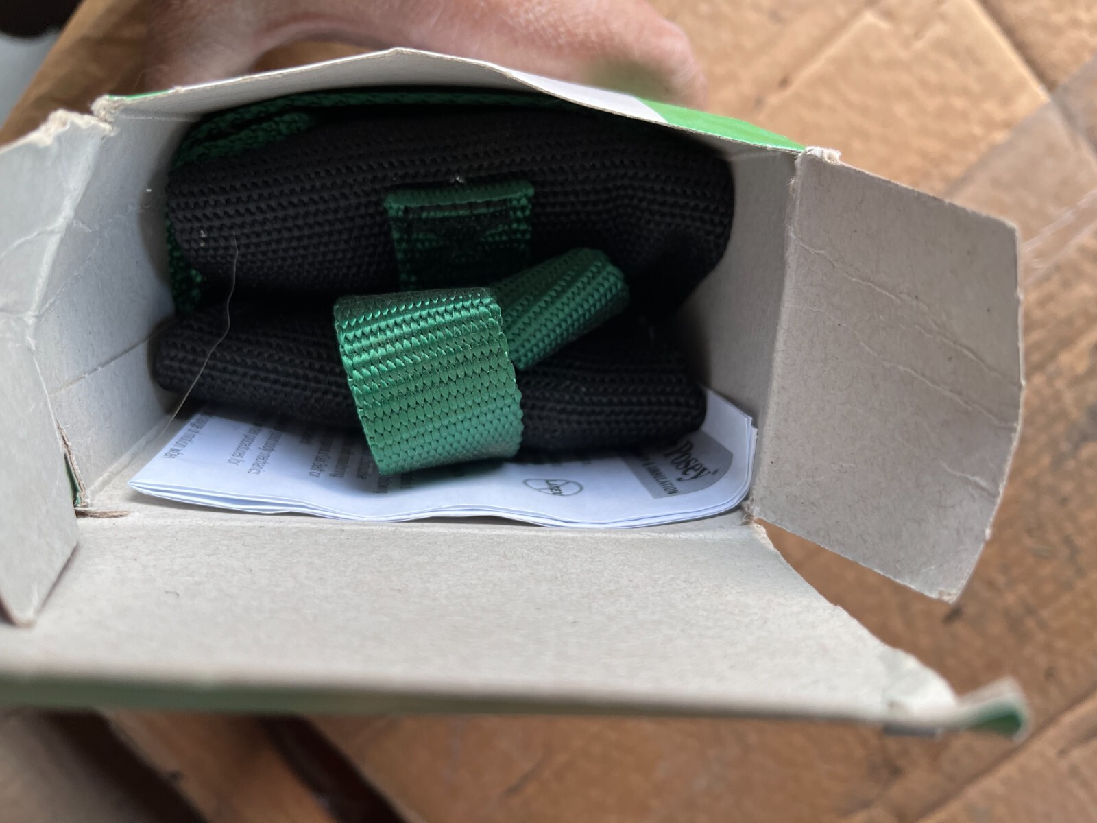 Posey 6537Q Transfer Belt QR Buckle,  Green & Black, ugly box special