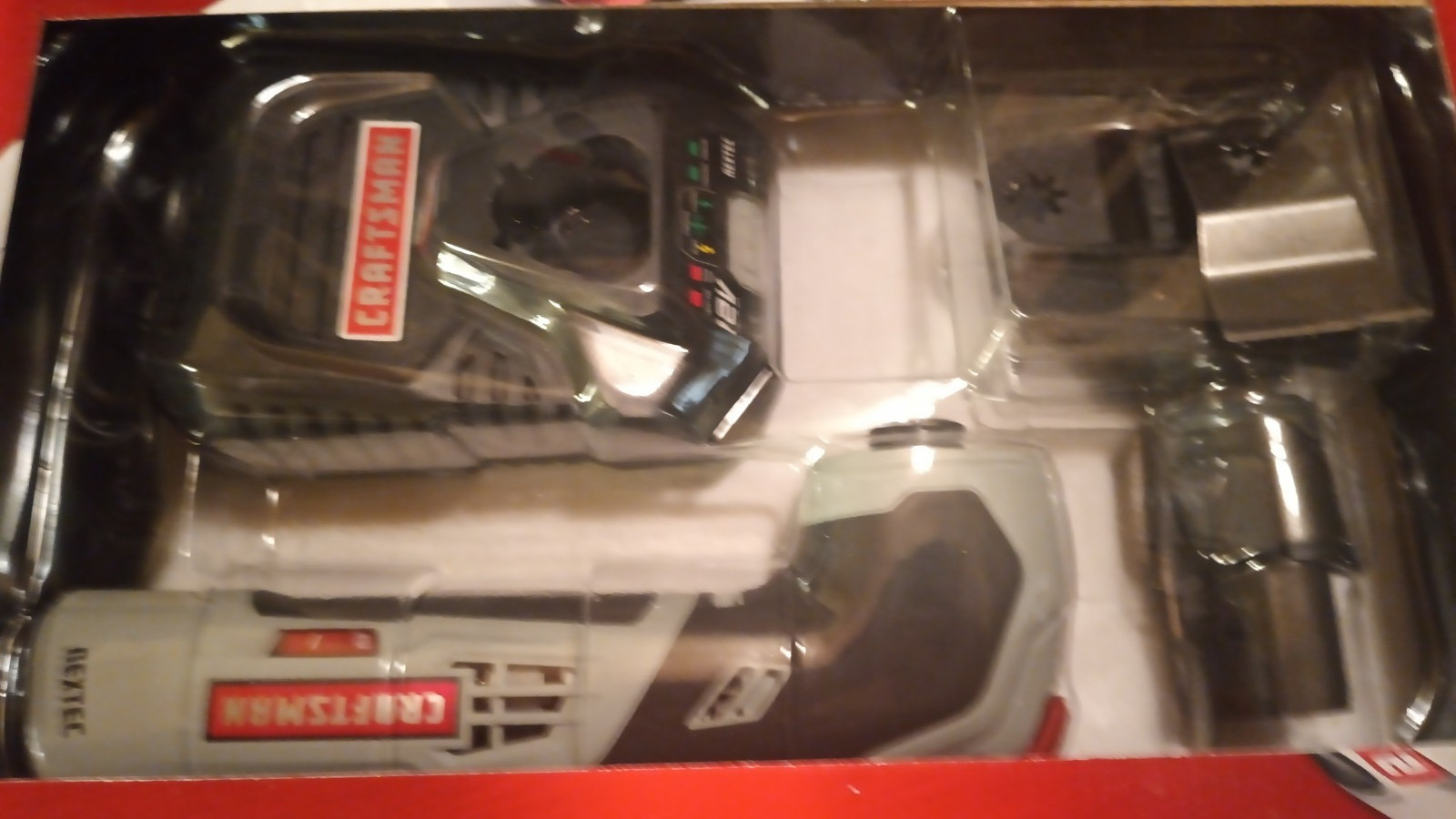 craftsman compact lithium ion multi tool fast charge complete set with accessori