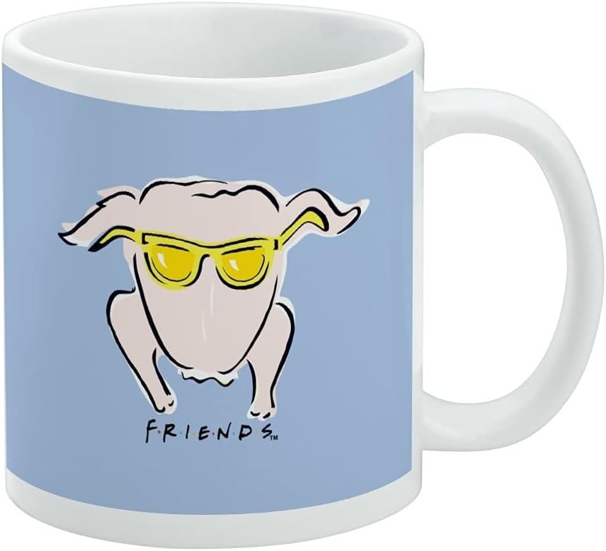 Friends Hip Turkey Licensed Ceramic Coffee Mug 11 oz.