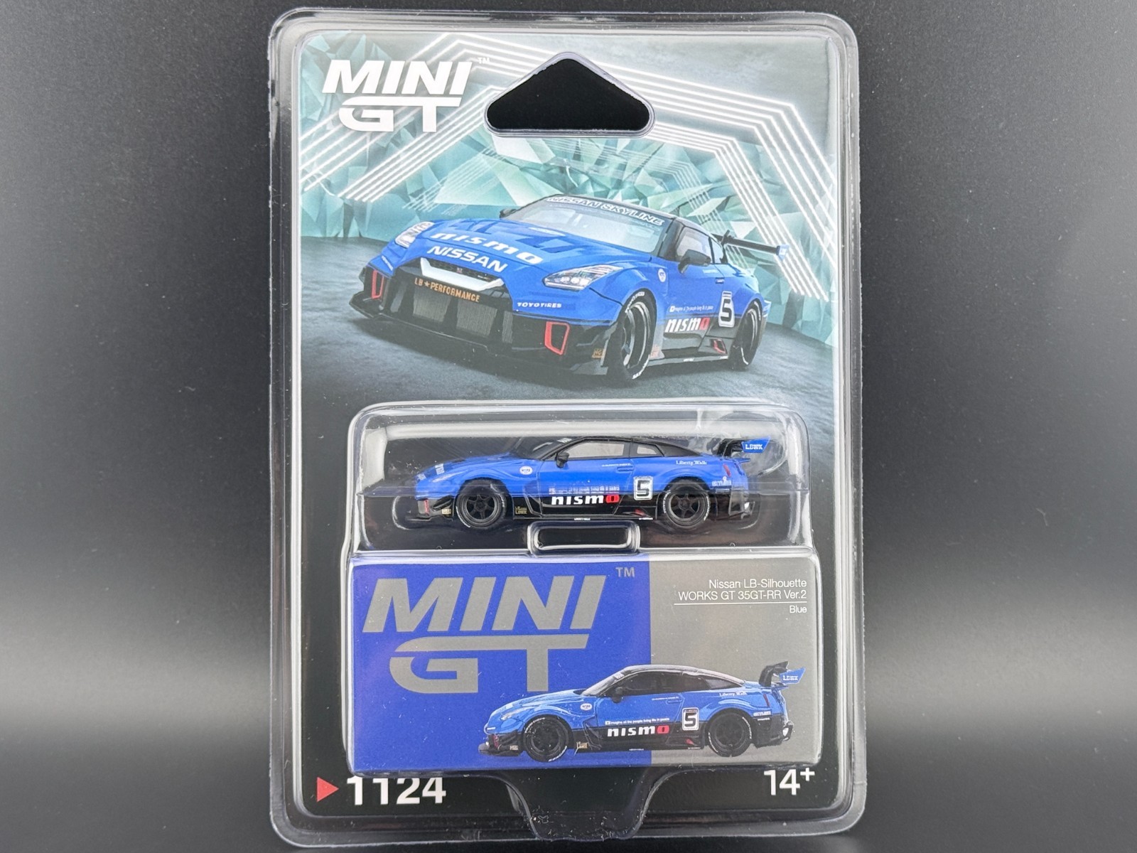 Mini GT LB-Silhouette WORKS GT NISSAN 35GT-RR Ver.2 NISMO #1124 1/64