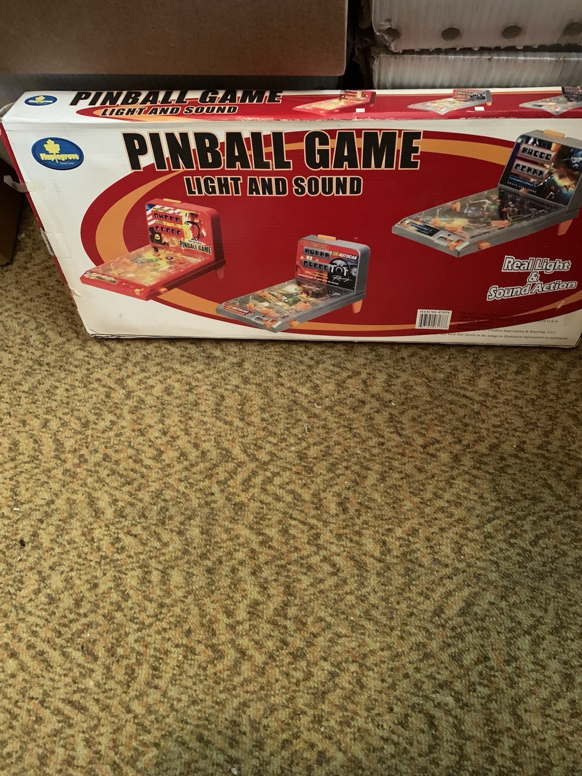 Table Top Pinball Game With Lights And Sounds