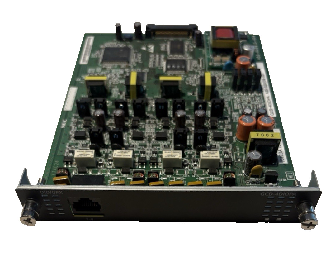 NEC GCD-4DIOPA 640070 DID/OPX 4-Port Analog Interface Card Blade SV9100 Warranty