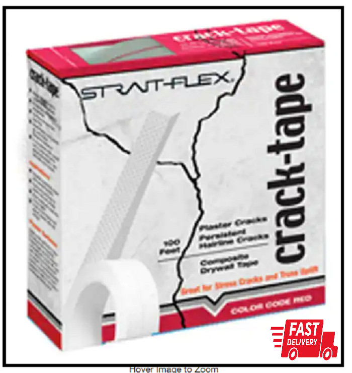 Strait-Flex Crack Tape Drywall Plaster Joint Tape CT50S 2 In. X 50 Ft. Roll