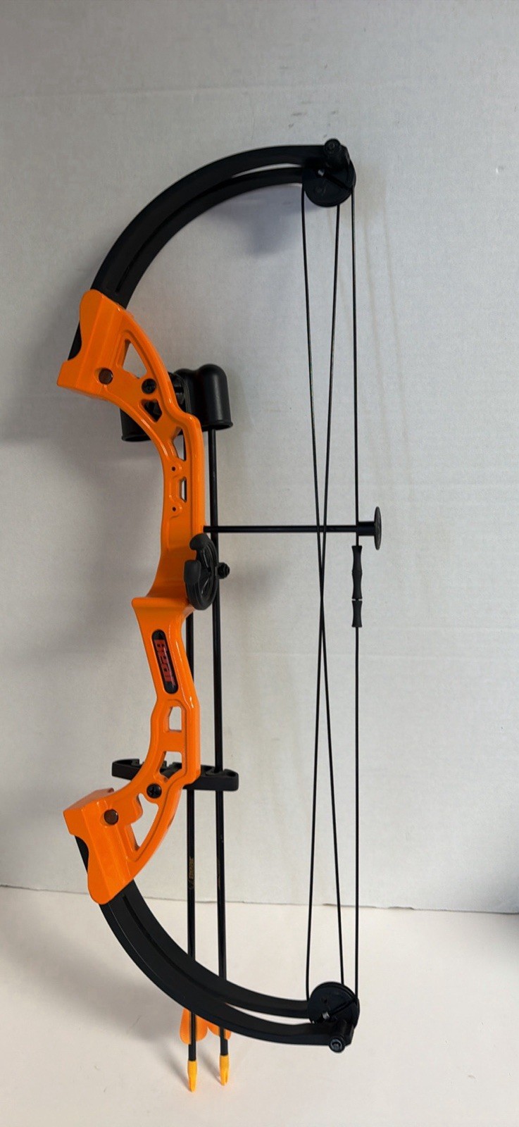 Bear Archery Brave Youth Compound Bow Orange RIGHT-HANDED EUC