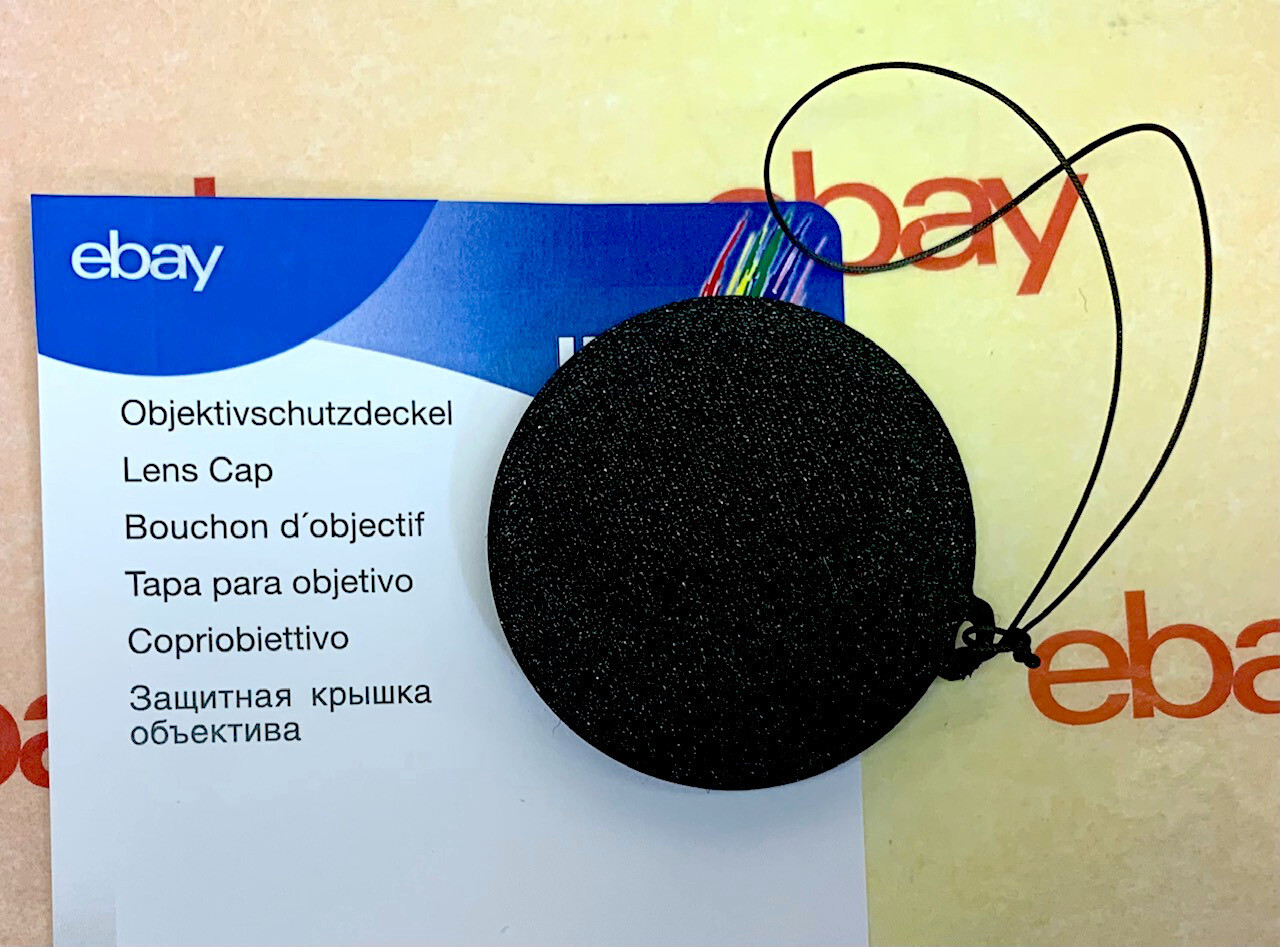 AZ 252 PUSH-ON SLIP-ON FRONT LENS CAP for CAMERA KODAK PIX PRO AZ252 + HOLDER GR