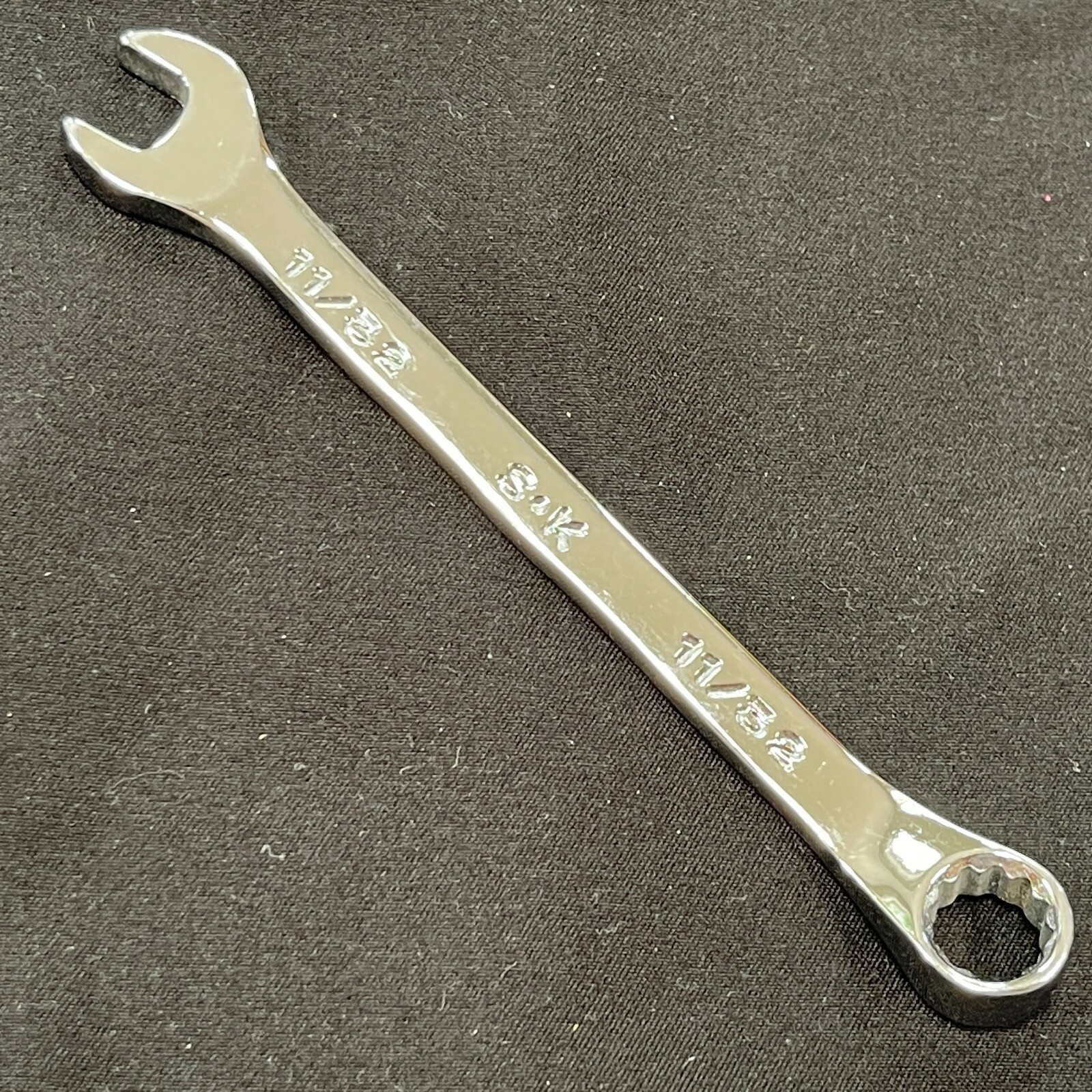 SK Hand Tools 88291 11/32" 12pt SuperKrome® SAE Combination Wrench New Old Stock