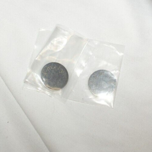 "family" Coin Medal Pocket Coin Silvertone 1" Round Etched