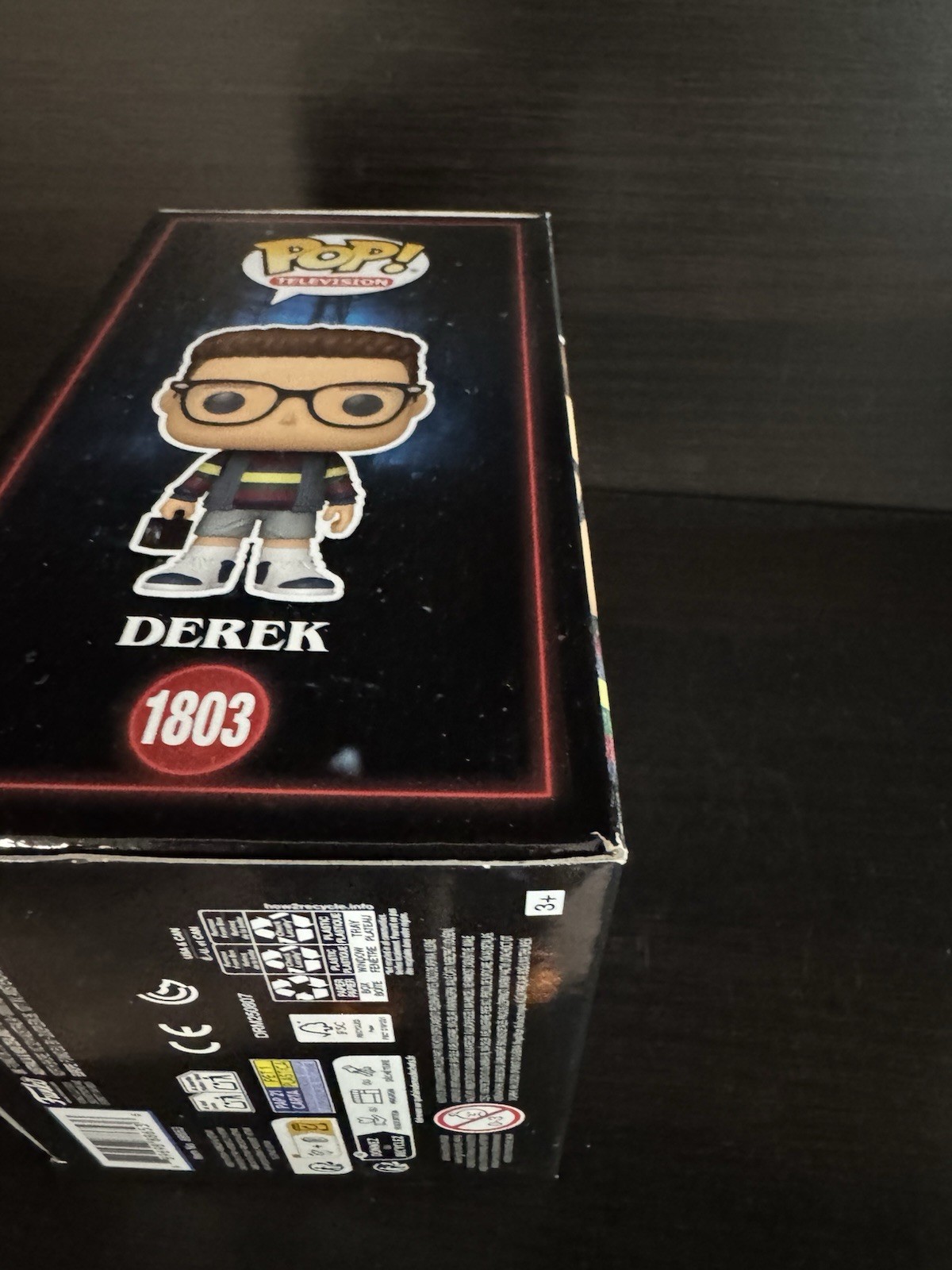 Funko Pop! Derek Turnbow #1803 Stranger Things Exclusive Vinyl Figure +PROTECTOR