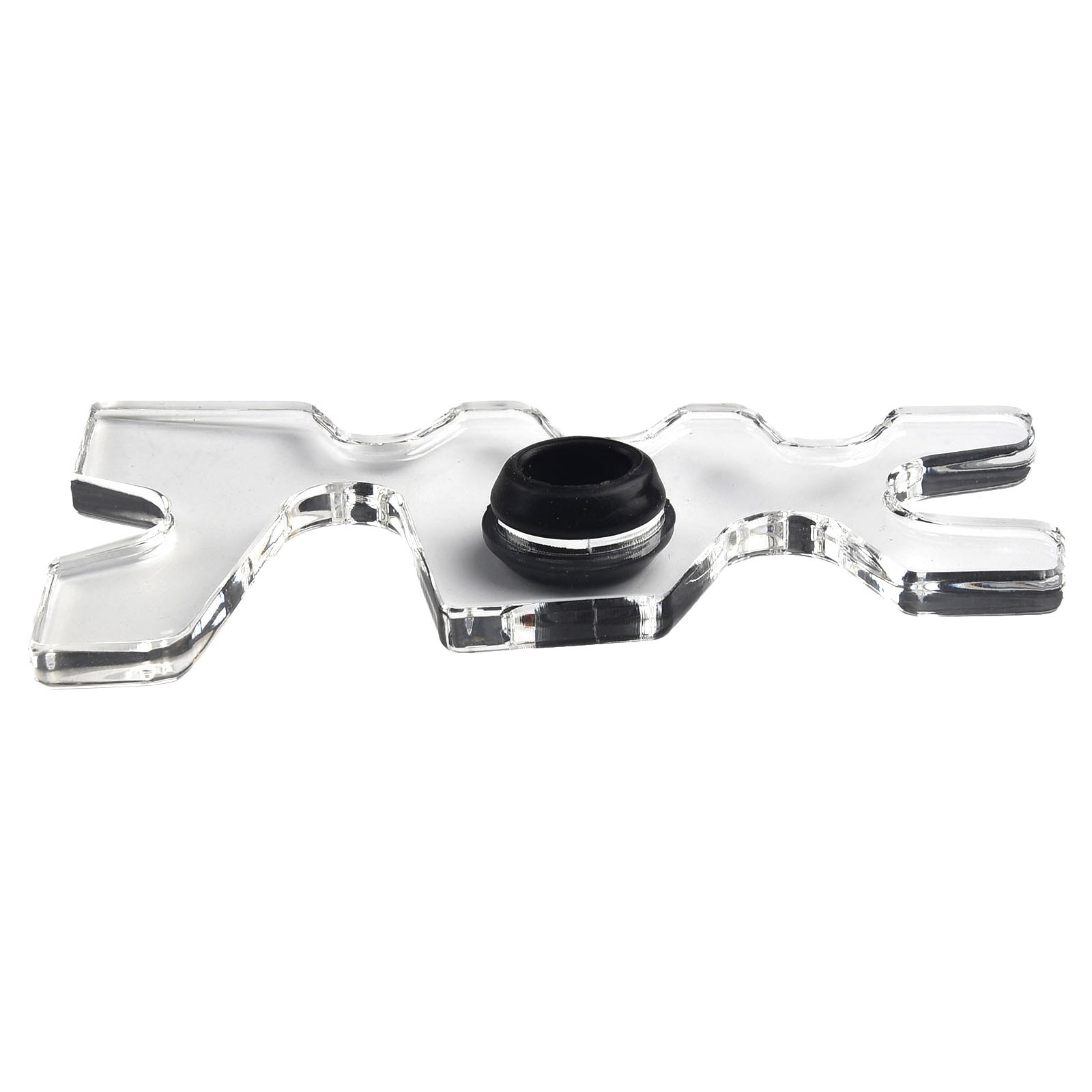 Billiard Cue Head Holder with Adjustable Height Clear Pool Snooker Bridge Rest