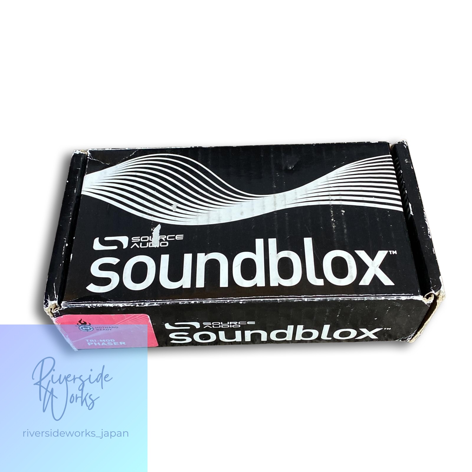 SOURCE AUDIO Soundblox Tri-Mod Phaser Guitar Effect Pedal Used