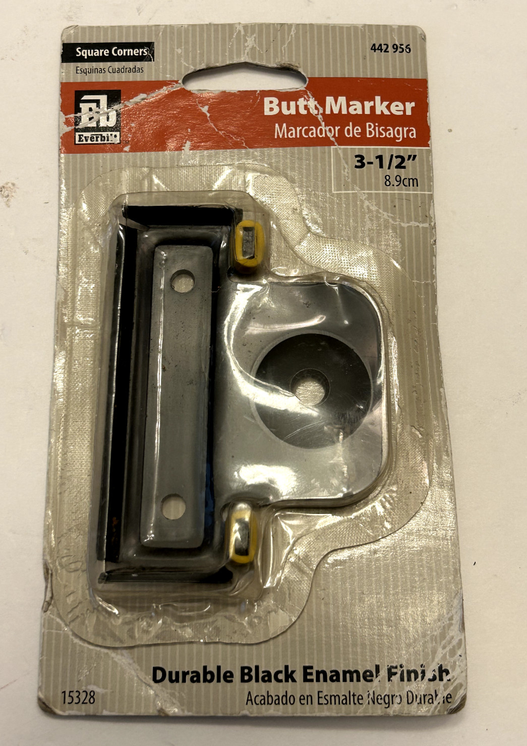 EVERBILT 15328 Butt Maker  3-1/2" Durable Black Enamel Finish - New