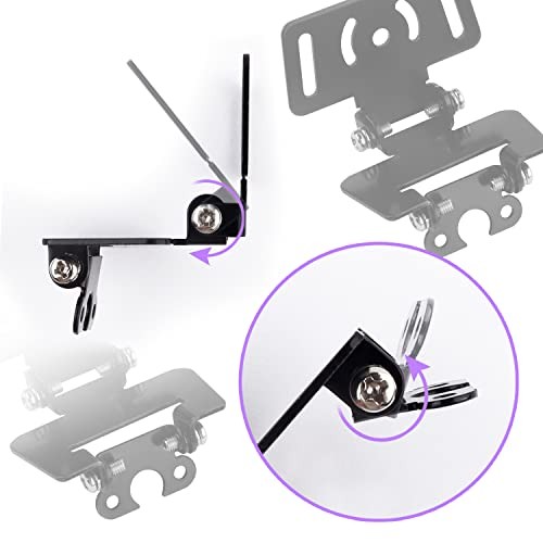 Universal Dash Cam Mount Bracket for Rear Camera Holder Rear Window Bracket