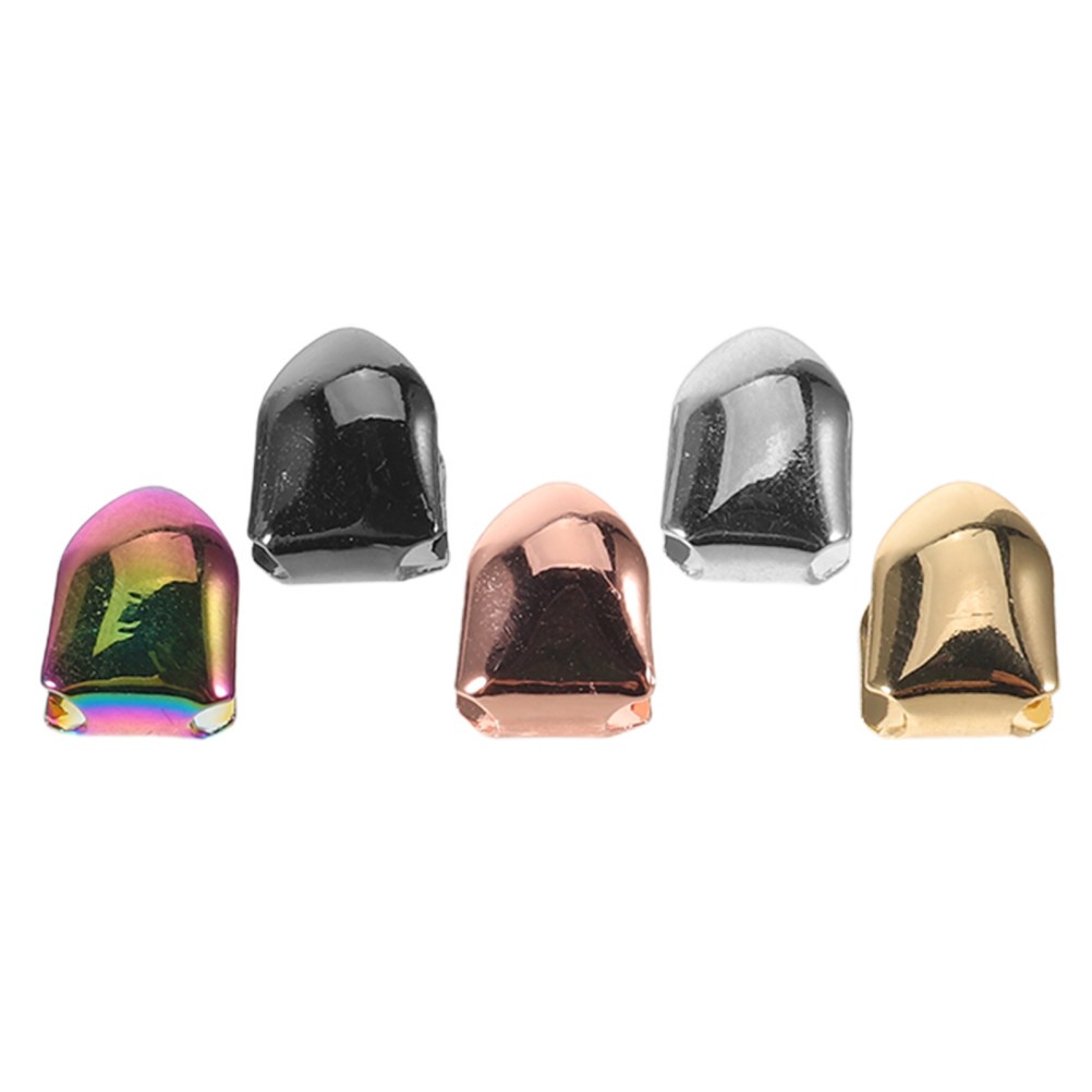 5 Pcs Hip Hop Grill Hip-hop Style Teeth Mouth Guard Cosplay Tooth Cap