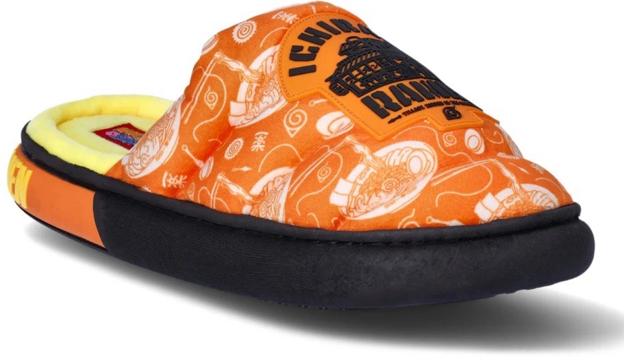 NARUTO Ichiraku Ramen Bounce Scuff Slip On Comfort Slippers Mens Size 13/14 NEW!
