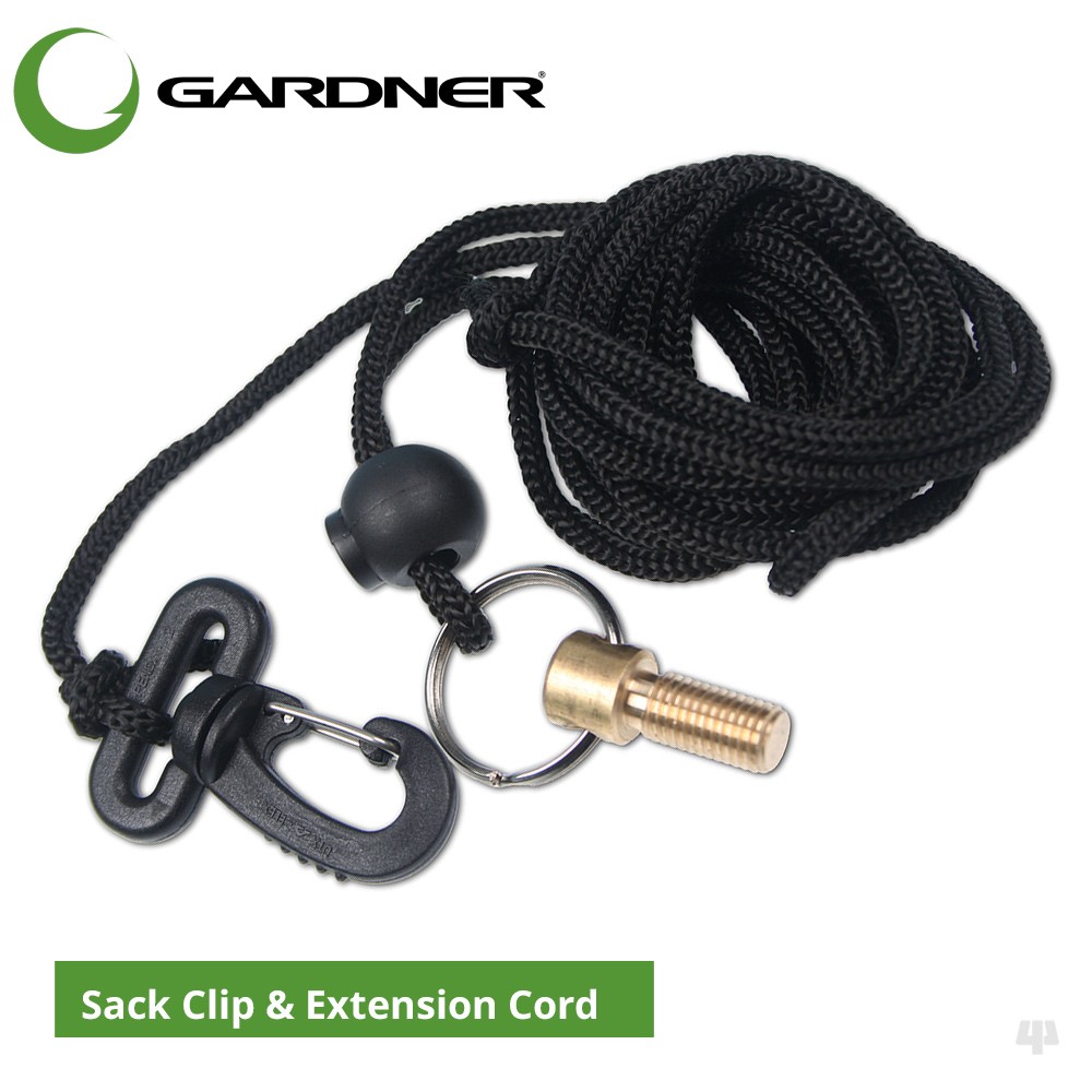 Gardner Tackle Sack Clip & Extension Cord - Carp Barbel Tench Coarse Fishing