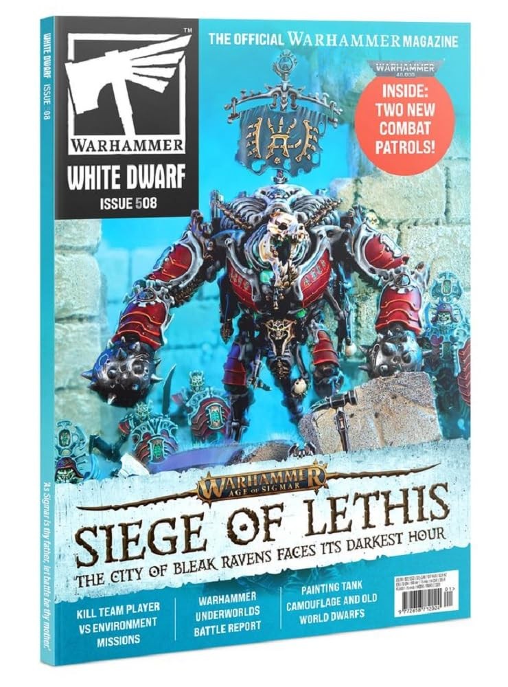 White Dwarf Magazine: Issue 520 (January 2026) Warhammer 40k Age of Sigmar