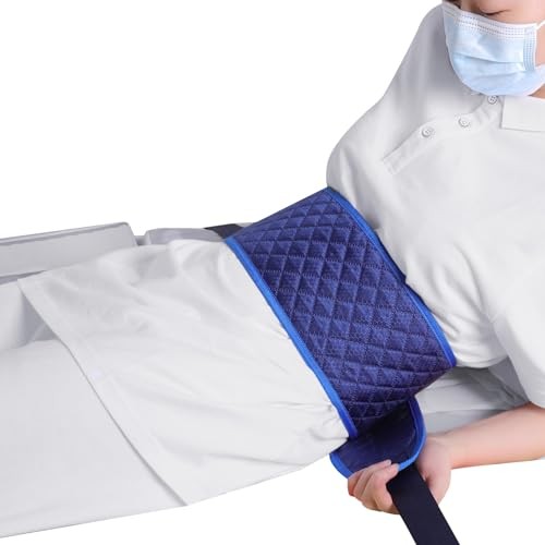 Adjustable Bed Restraint Strap for Elderly, Anti-Fall Safety Belt for Dementia