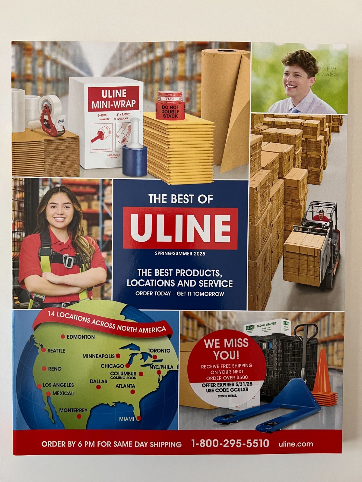 THE BEST OF ULINE CATALOG * Spring Summer 2025 Special Edition * Uline.com