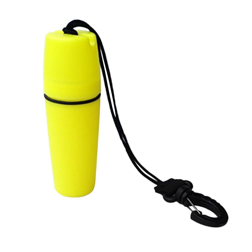 Waterproof Dry Box Capsule Container Bottle Storage Case - Great for Scuba