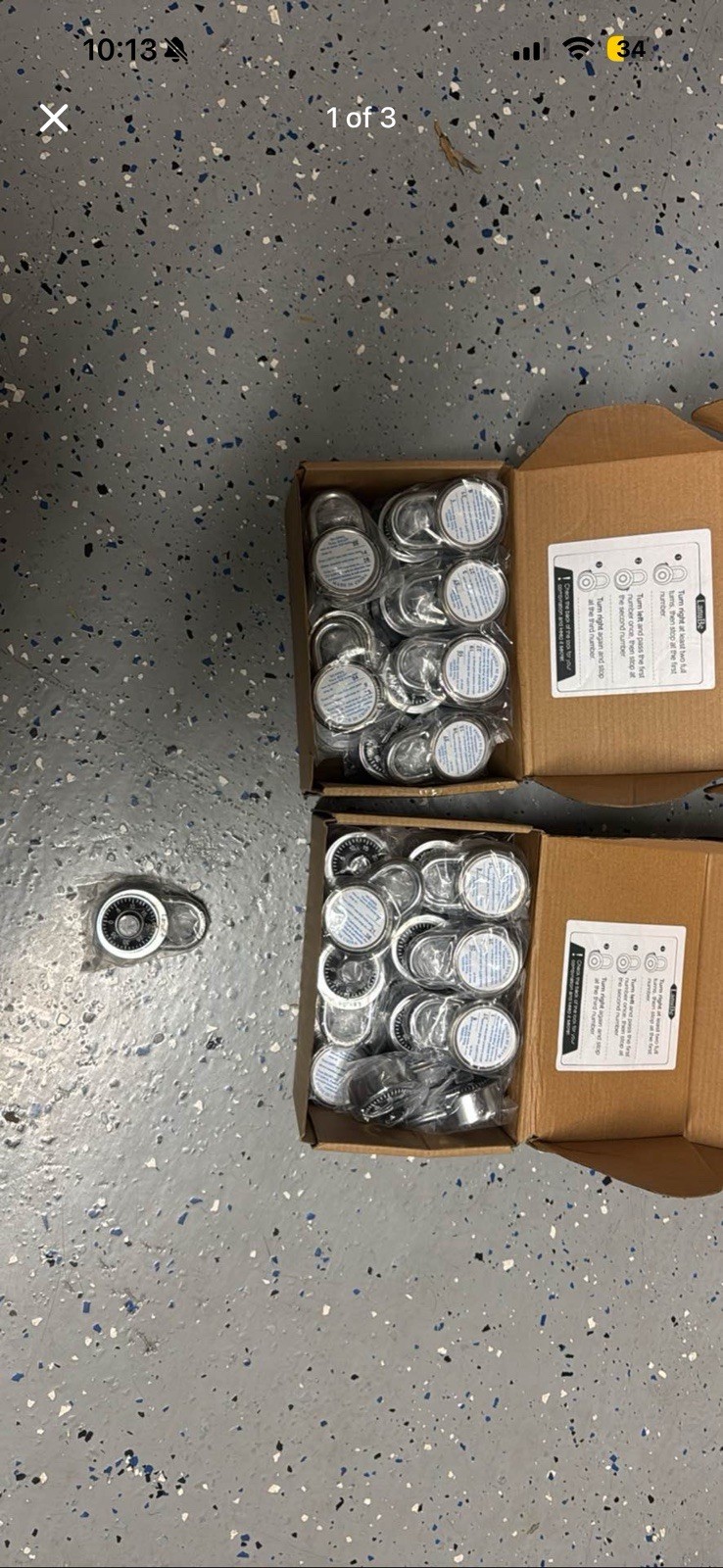 24 Pack of Combination Padlocks for School Gym