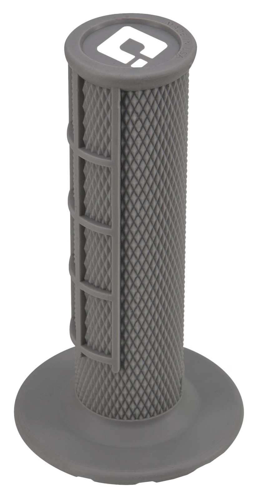 ODI Motocross Half-Waffle Grips - Grey H01RFGRAY