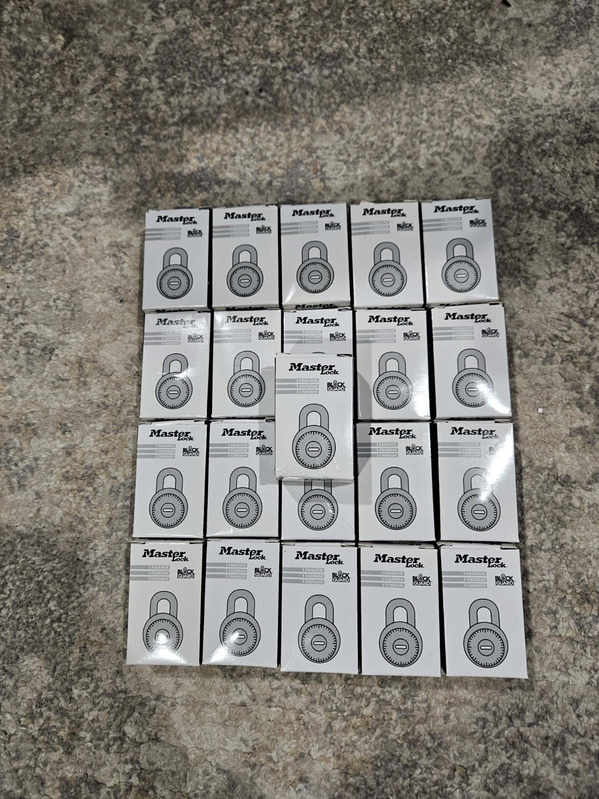 Master Lock 1525 Combination Padlocks With Combination Codes TESTED