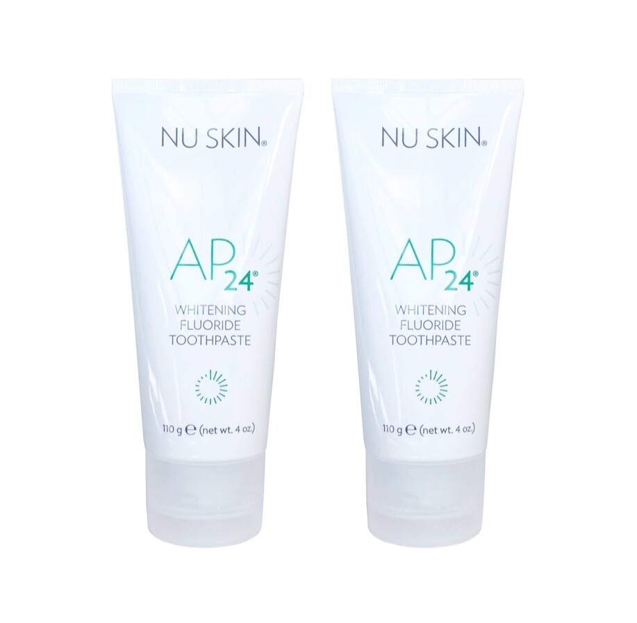 Nu Skin Nuskin AP24 Whitening Fluoride Toothpaste 2 Tubes New Stock EXP. 10/26