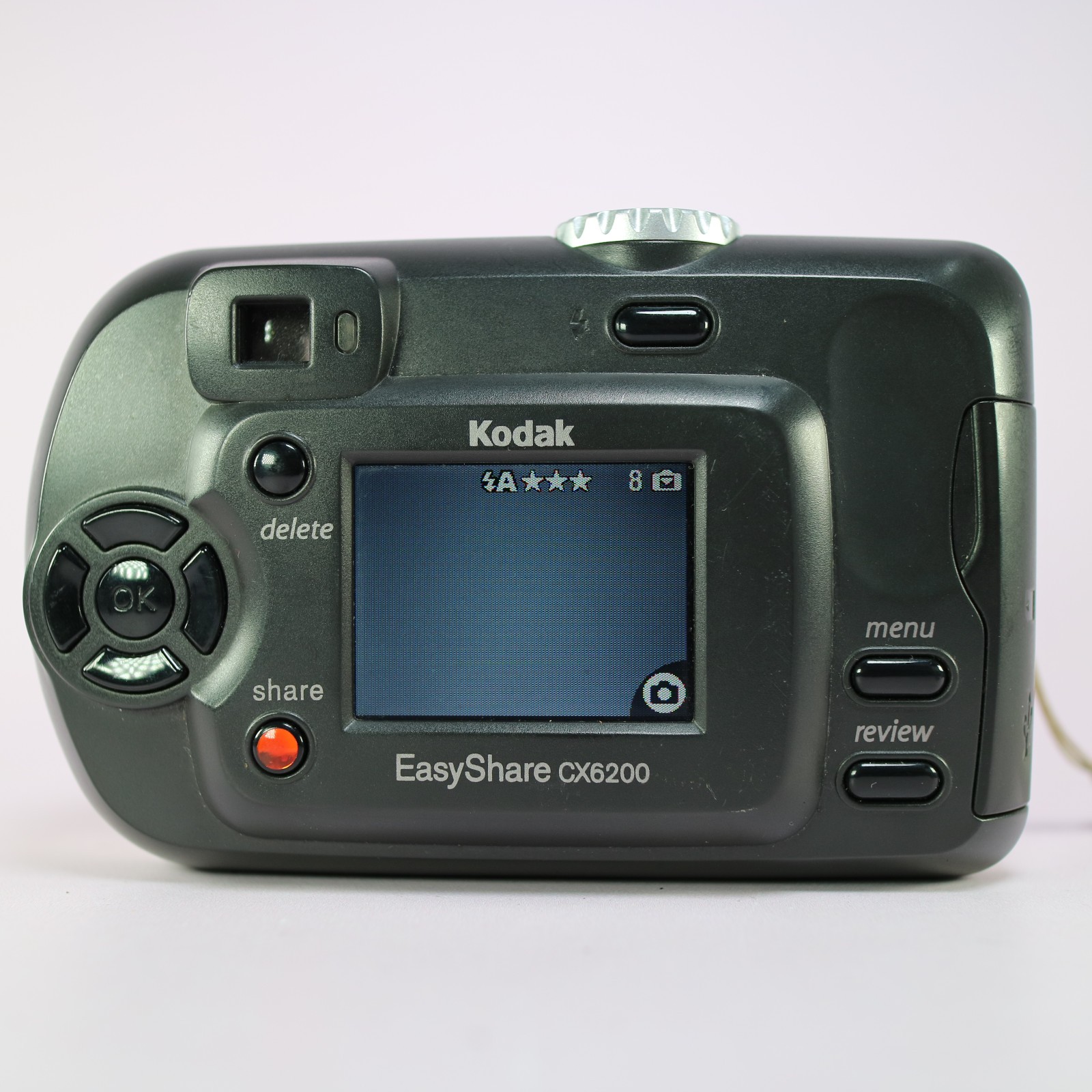 Kodak Digital Camera EasyShare CX6200 2.0MP Silver Tested