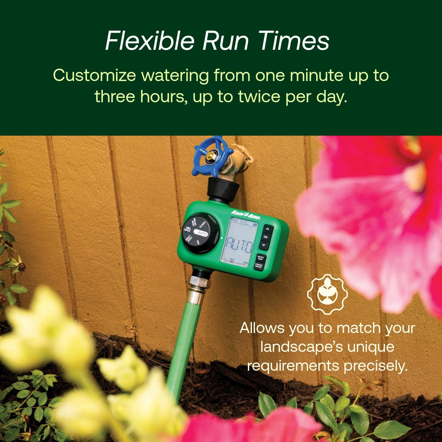 HET200 Electronic Digital Hose End Watering/Irrigation Timer, Battery Operated,