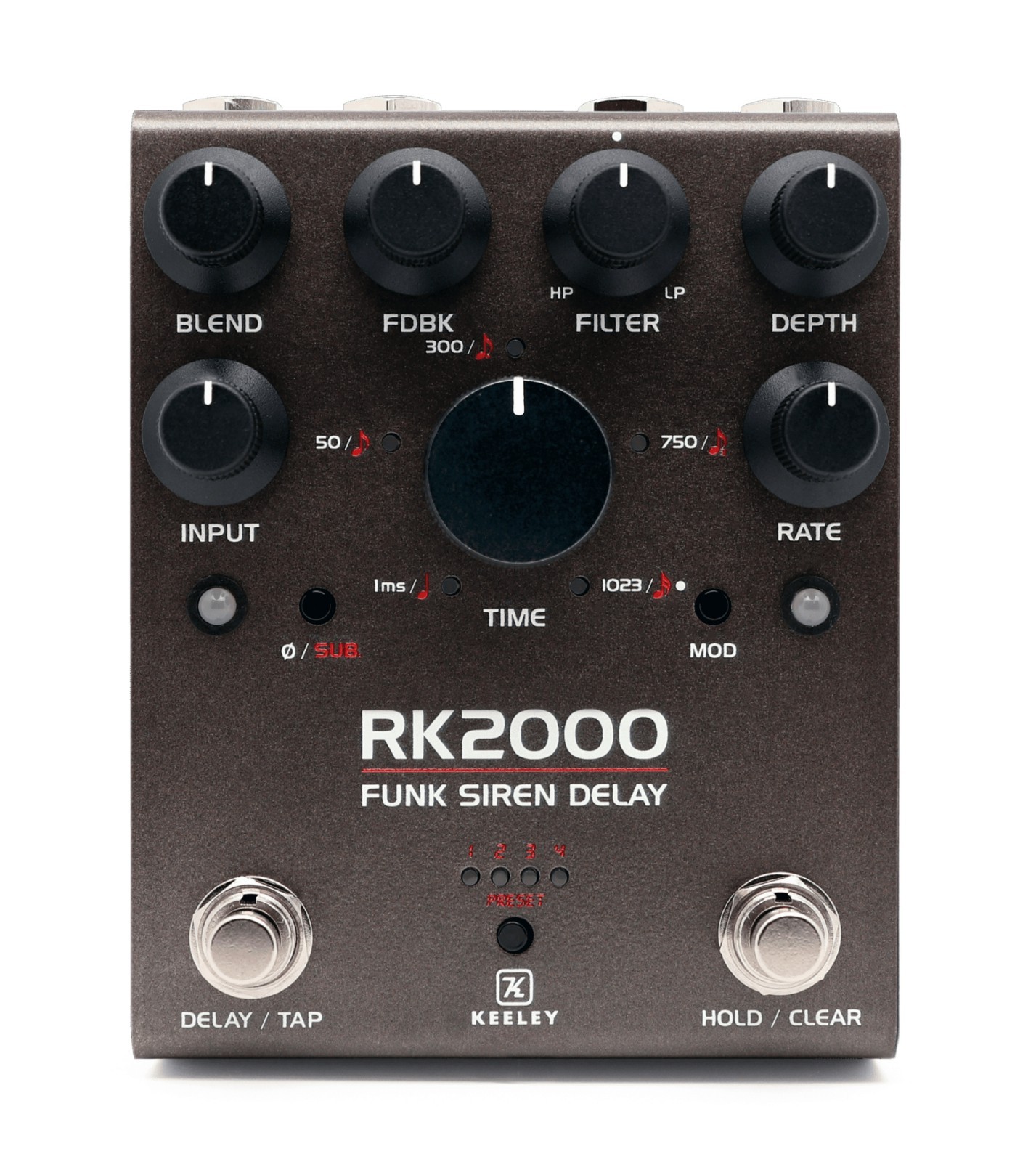 Keeley RK2000 Funk Siren Delay, BRAND NEW IN BOX W/ WARRANTY! FREE S&H IN U.S.!