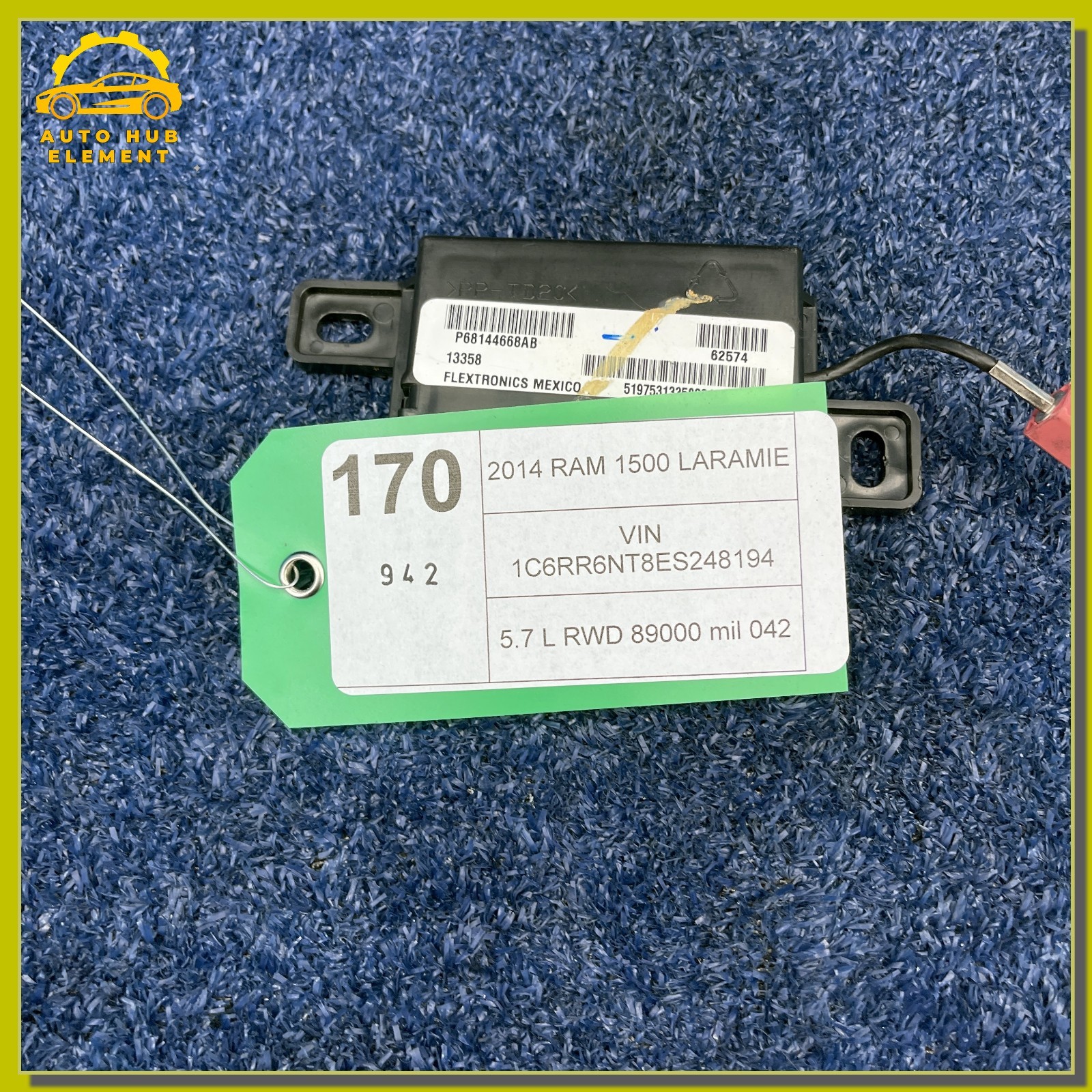 2013-2018 RAM 1500 RF Hub Remote Start Keyless Entry Module Control Unit OEM P68