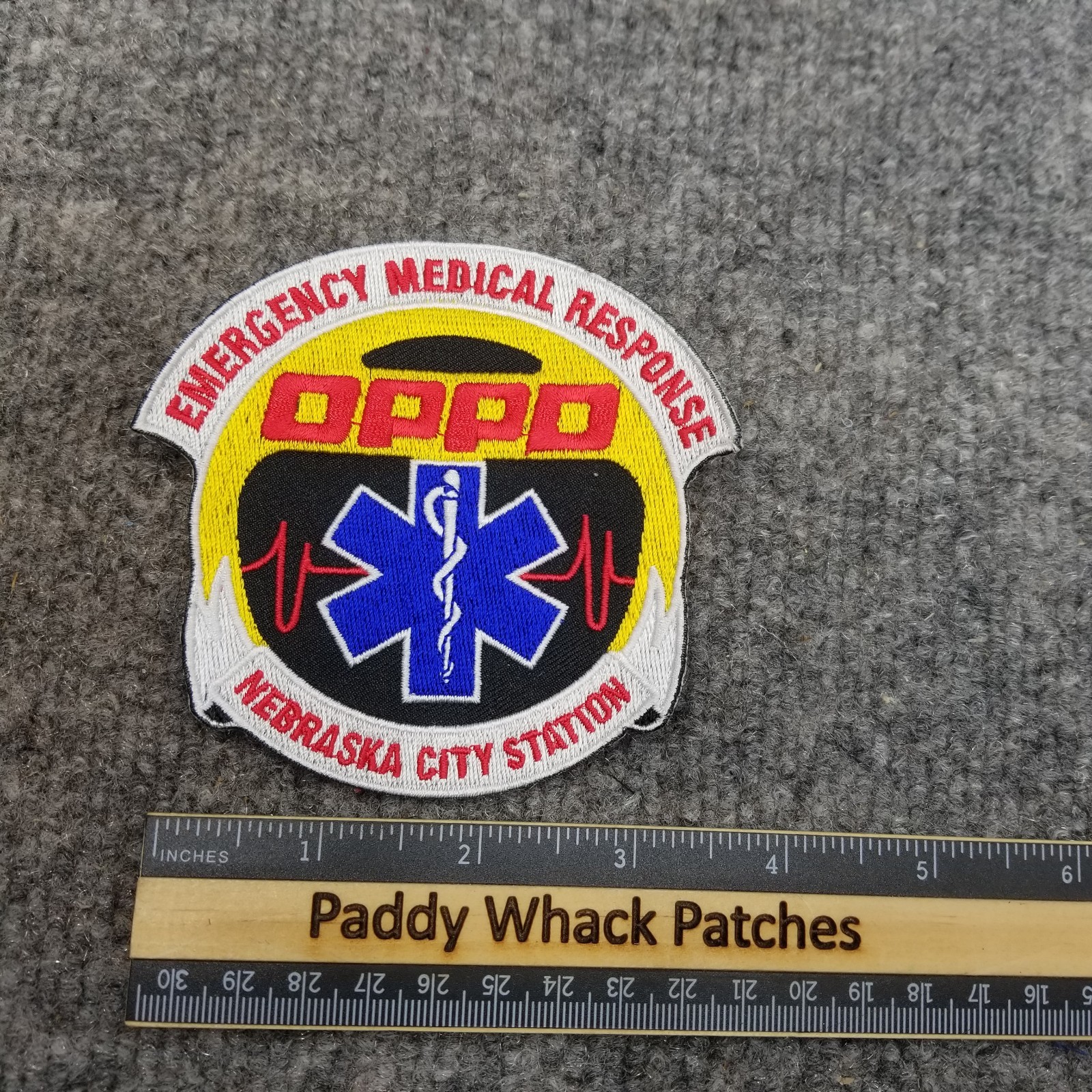 Nebraska City Station Emergency Medical Response Patch OPPD