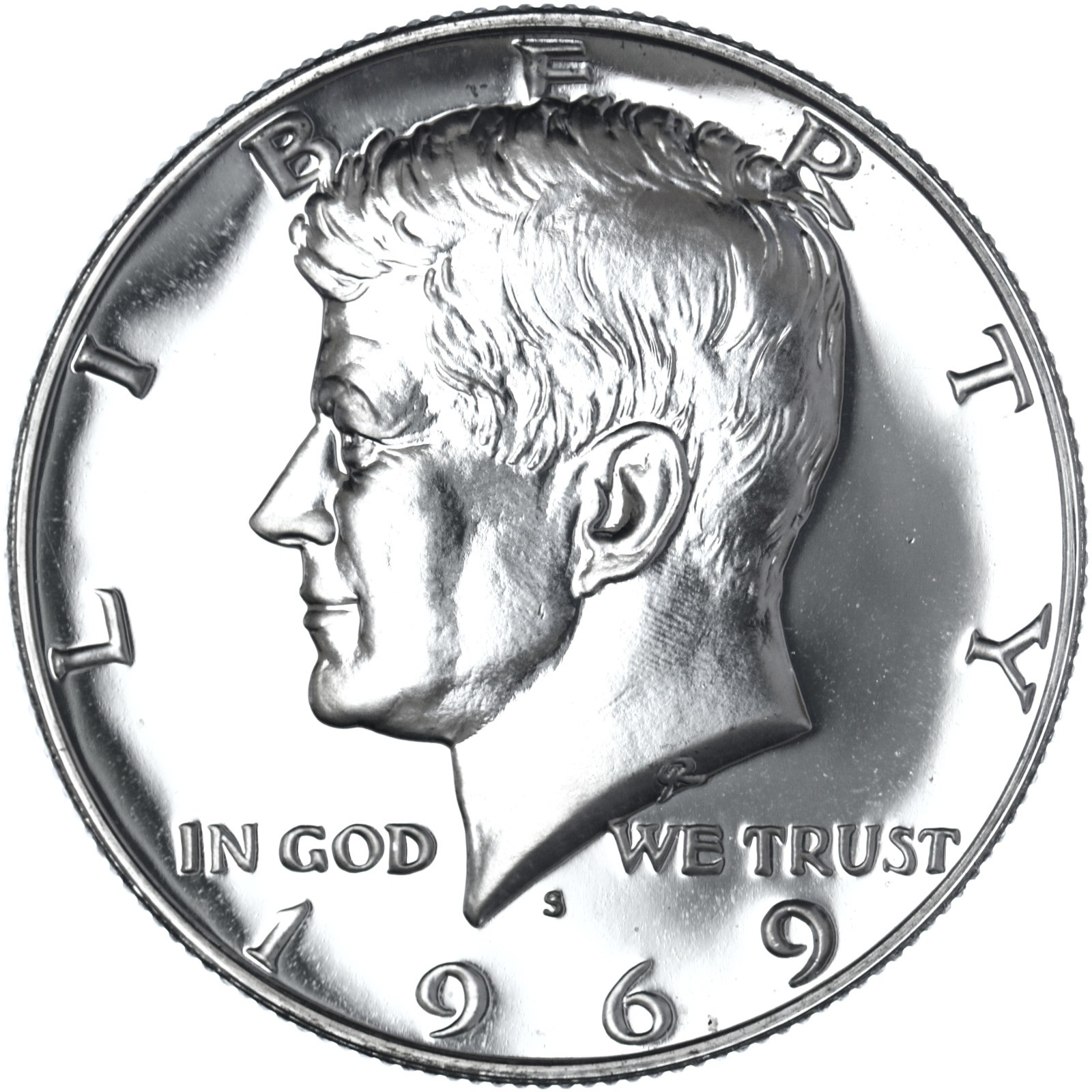 1969 S Kennedy Half Dollar Gem Proof 40% Silver