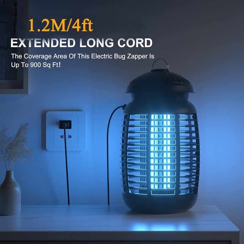 Electronic Bug Zapper Outdoor Indoor Waterproof Mosquito Killer Fly Insect Trap