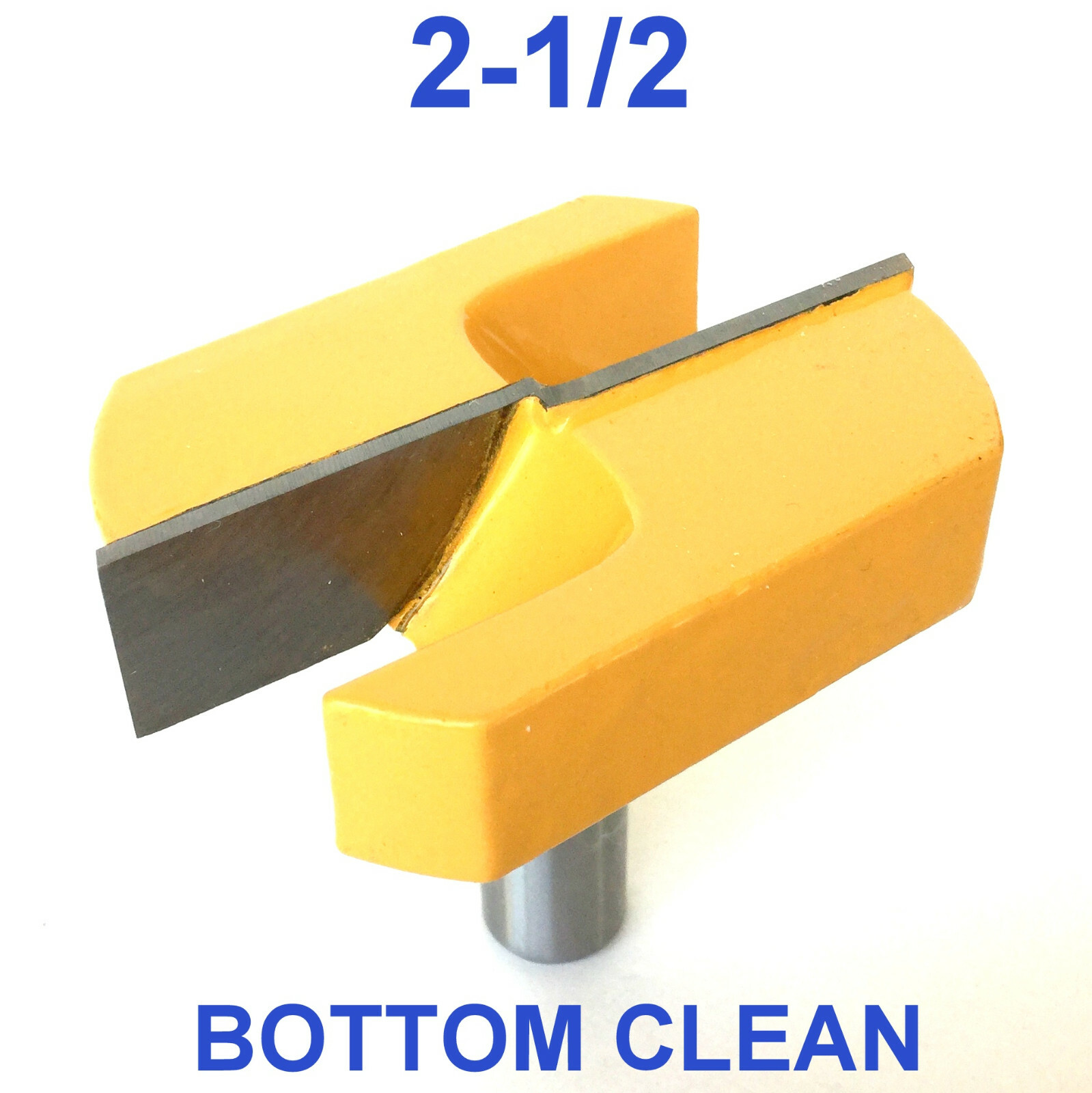1 pc 1/2" Shank 2-1/2" Diameter Bottom Cleaning Router Bit re