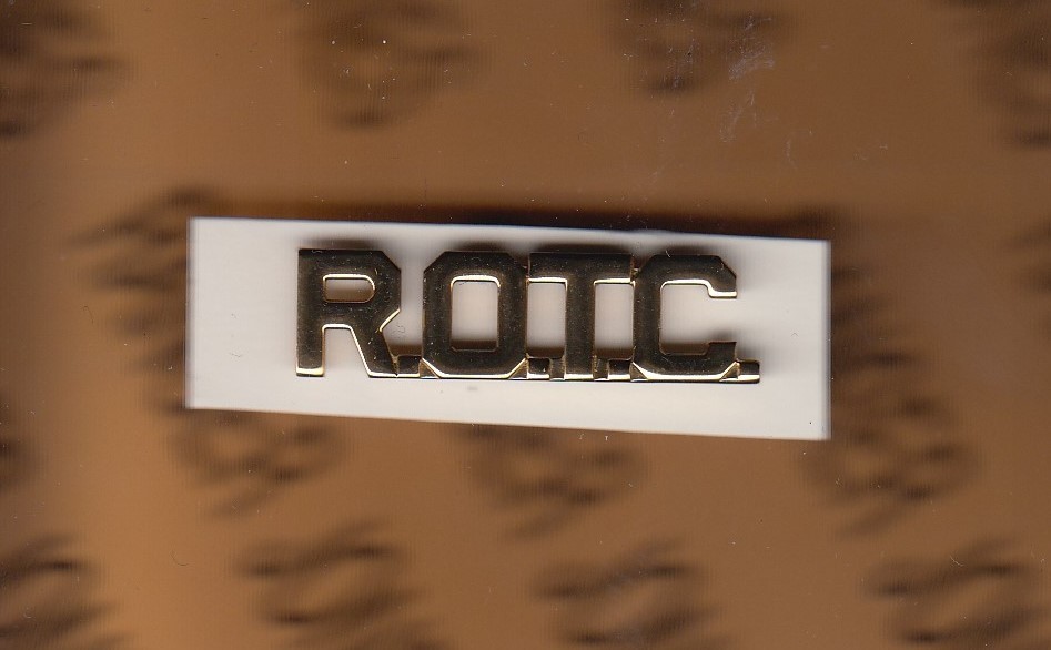 US Army ROTC Reserve Officers Training Corps Branch badge clutchback c/b
