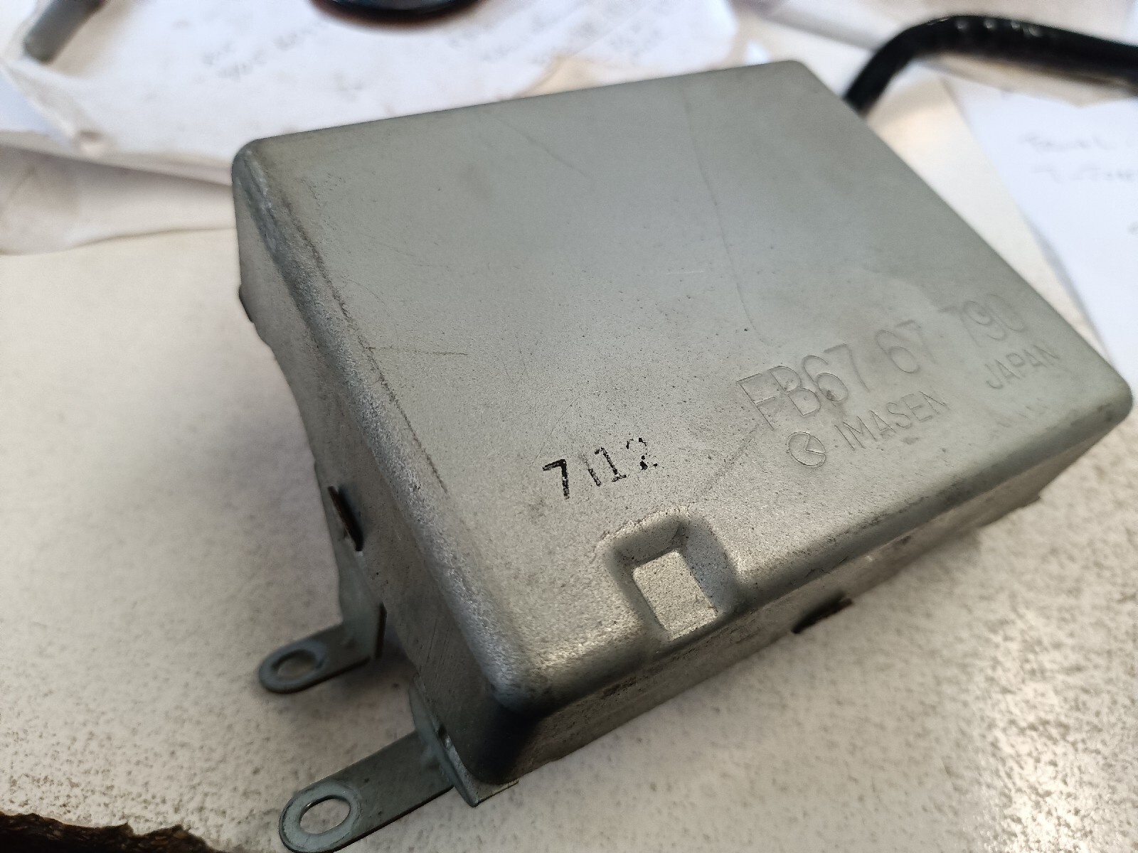 86-91 Mazda Rx7 OEM anti-theft control module computer STOCK factory FB67 67 790