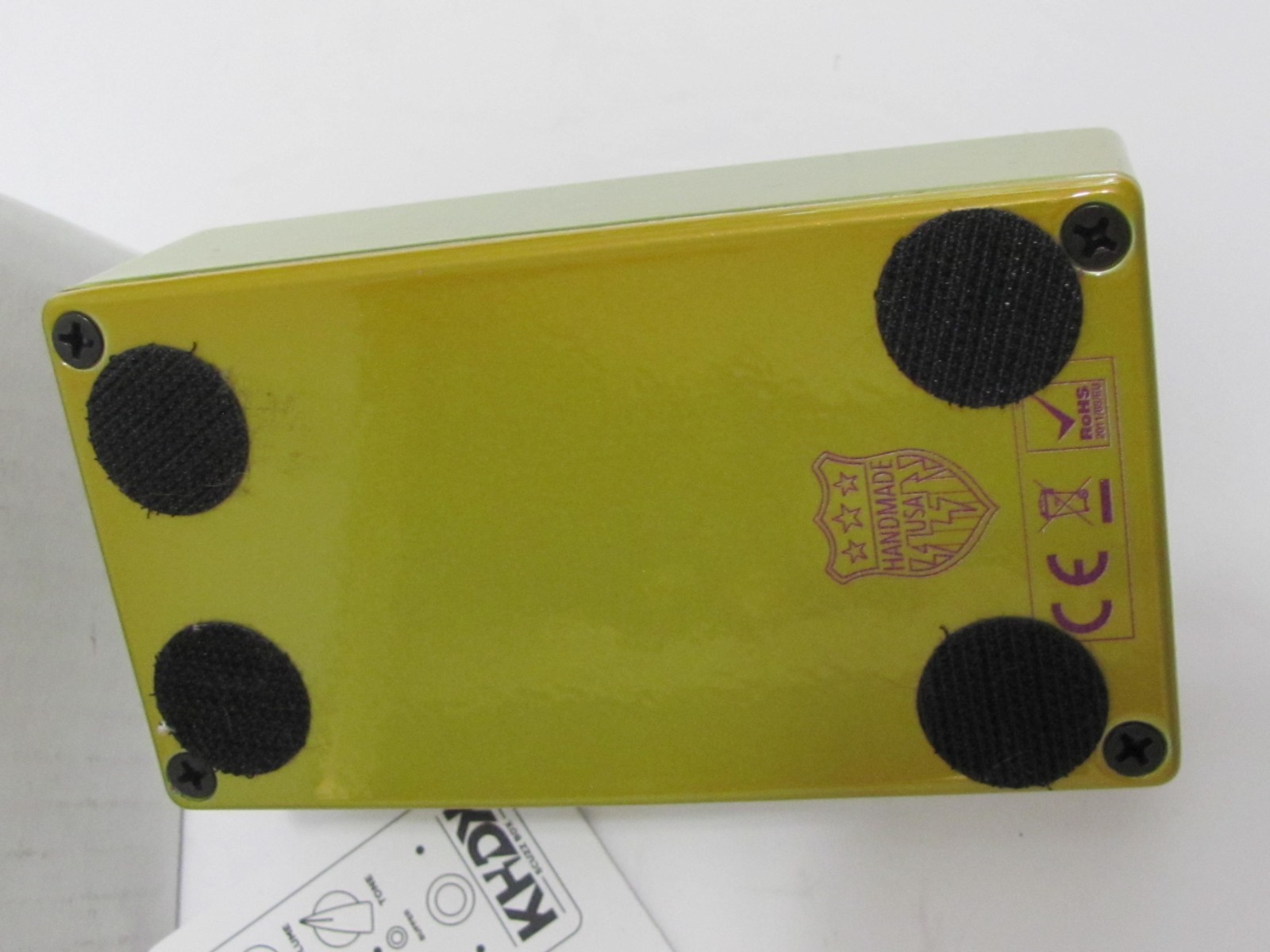 KHDK Electronics Scuzz Box Guitar foot pedal new