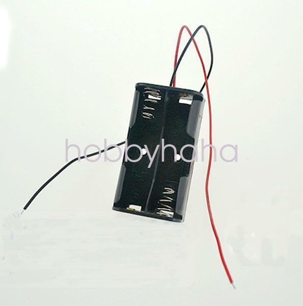 NEW 20pcs Battery Holder Box Case w/Wire 2 X AA 3V